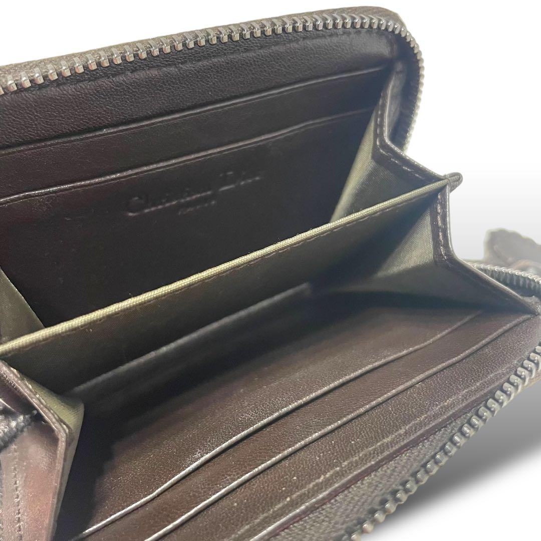 美品★Christian Dior ケース　カード入れ　トロッター　茶