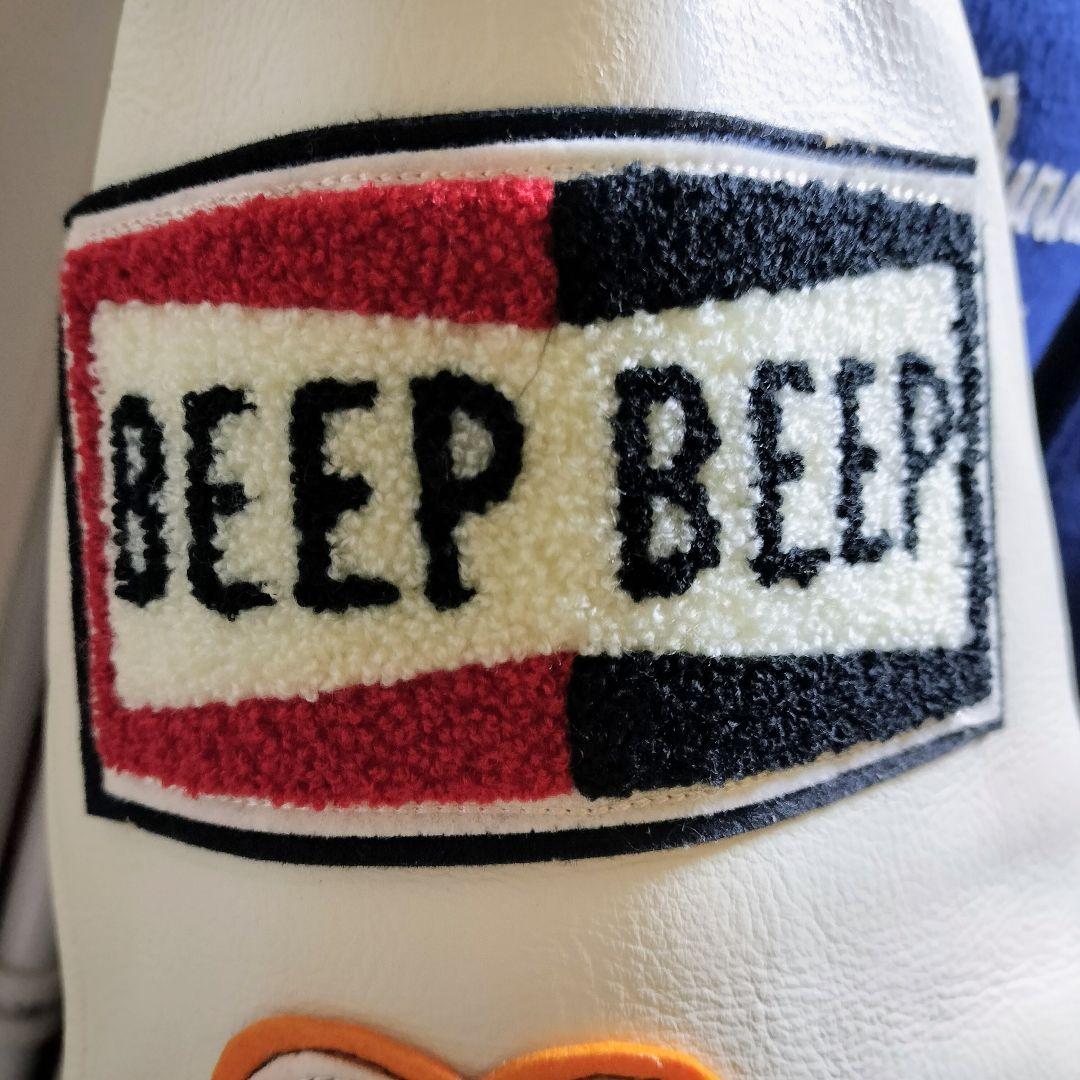 t*n様 Whitesville 東洋 スタジャン 40 ネイビー ロードランナ