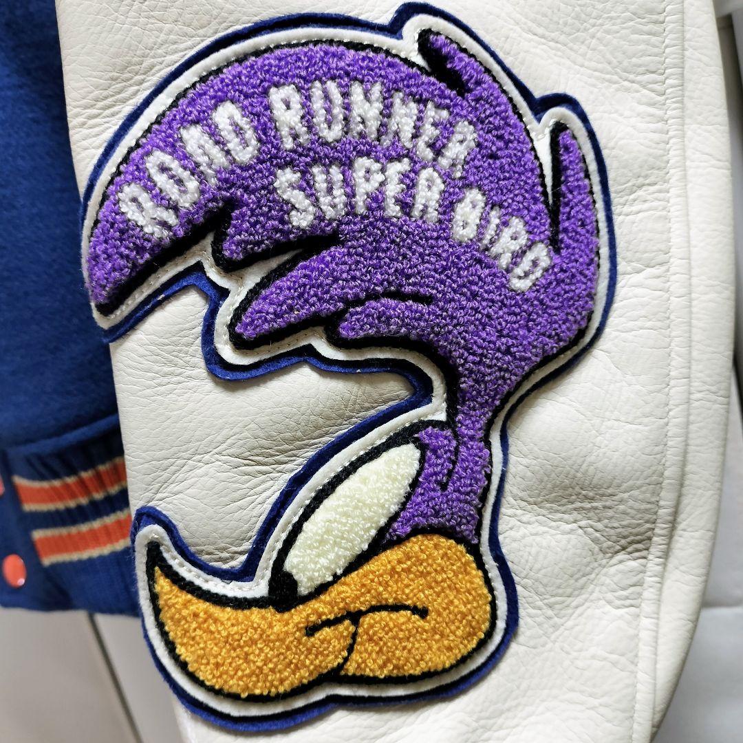 t*n様 Whitesville 東洋 スタジャン 40 ネイビー ロードランナ