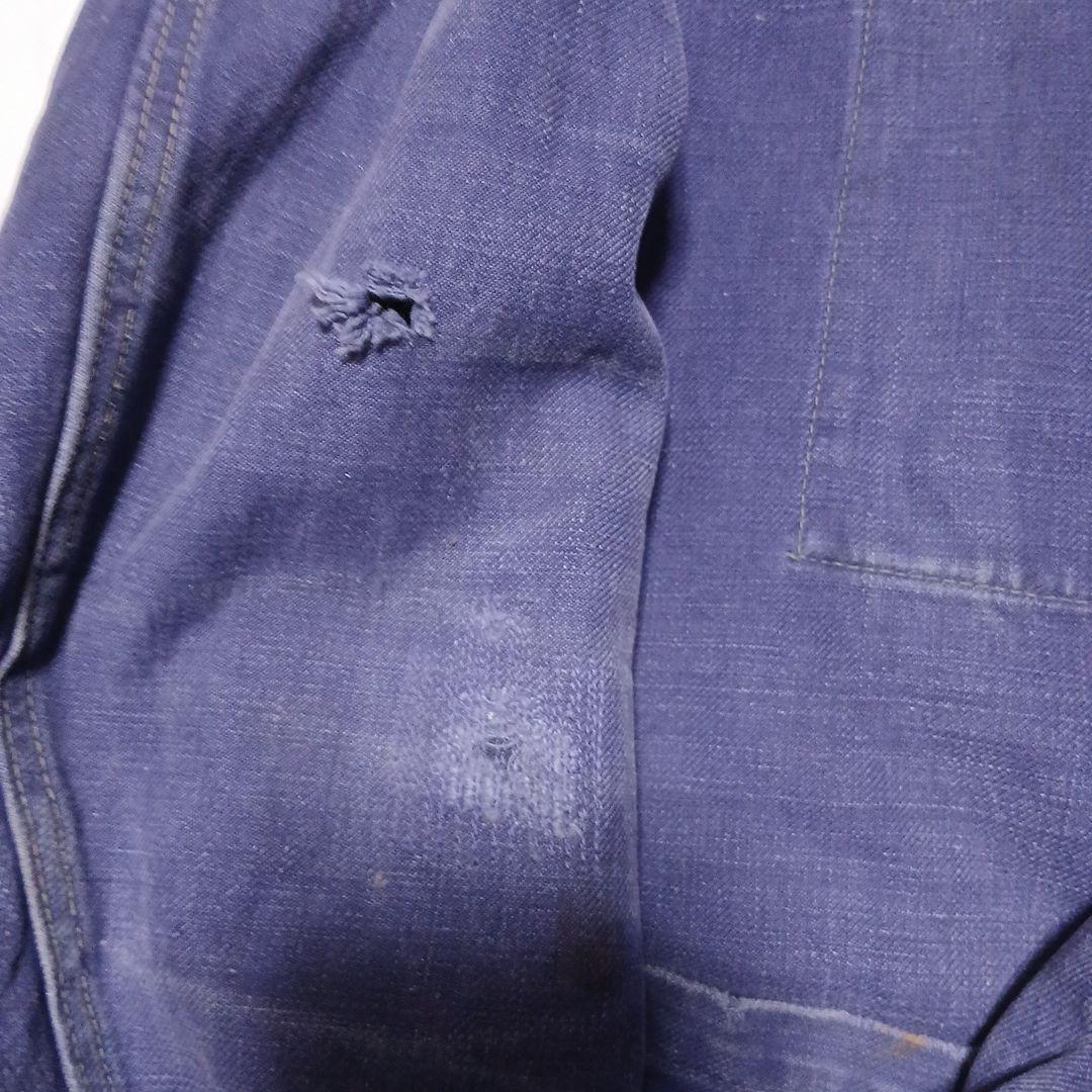 ファイヤーさん専用　フレンチメティスワークジャケット　コットンリネン