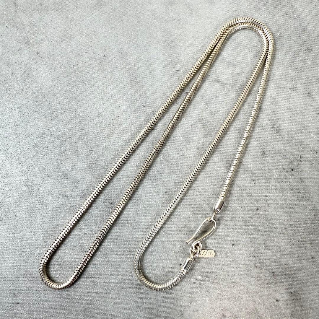 MUSSELS AND MUSCLES LISSOM スネークチェーンネックレス