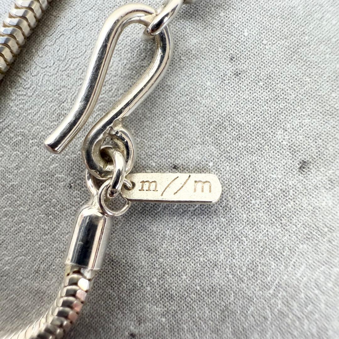 MUSSELS AND MUSCLES LISSOM スネークチェーンネックレス