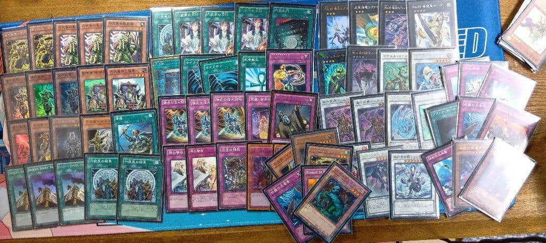 1103引退品デッキ10個サイド付き、関連カードバインダー2個