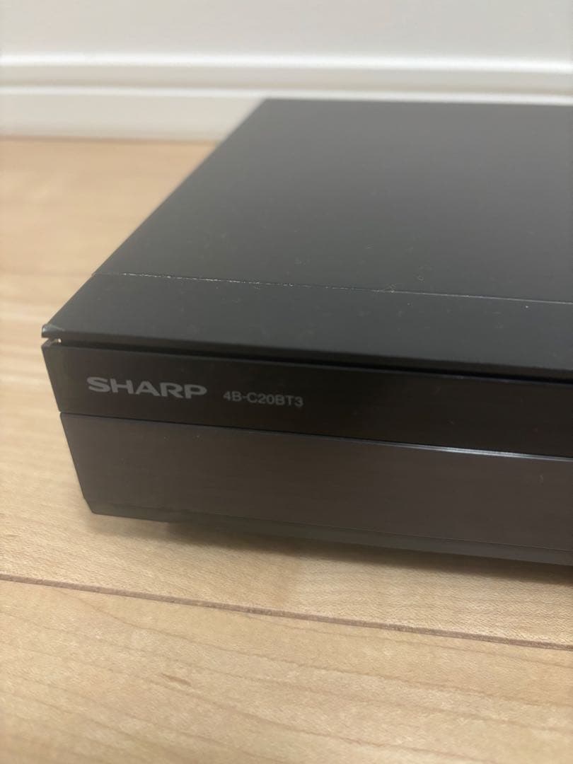 SHARP AQUOS 4K 4B-C20BT3 ブルーレイレコーダー
