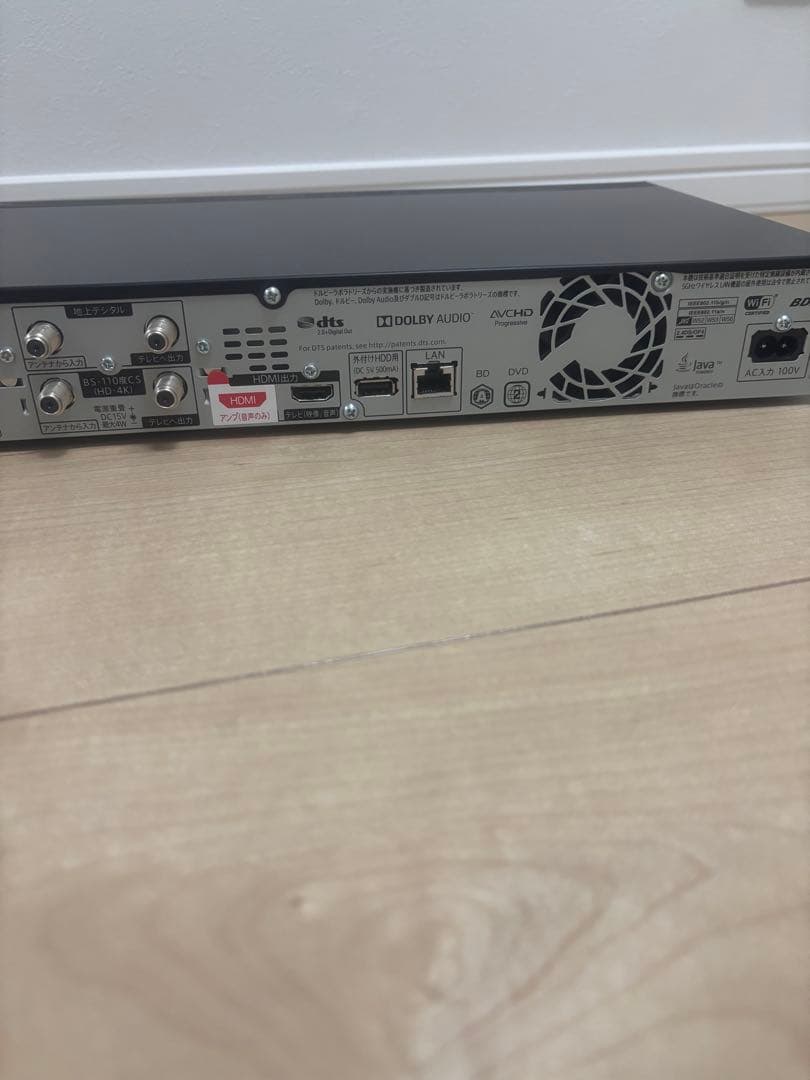 SHARP AQUOS 4K 4B-C20BT3 ブルーレイレコーダー