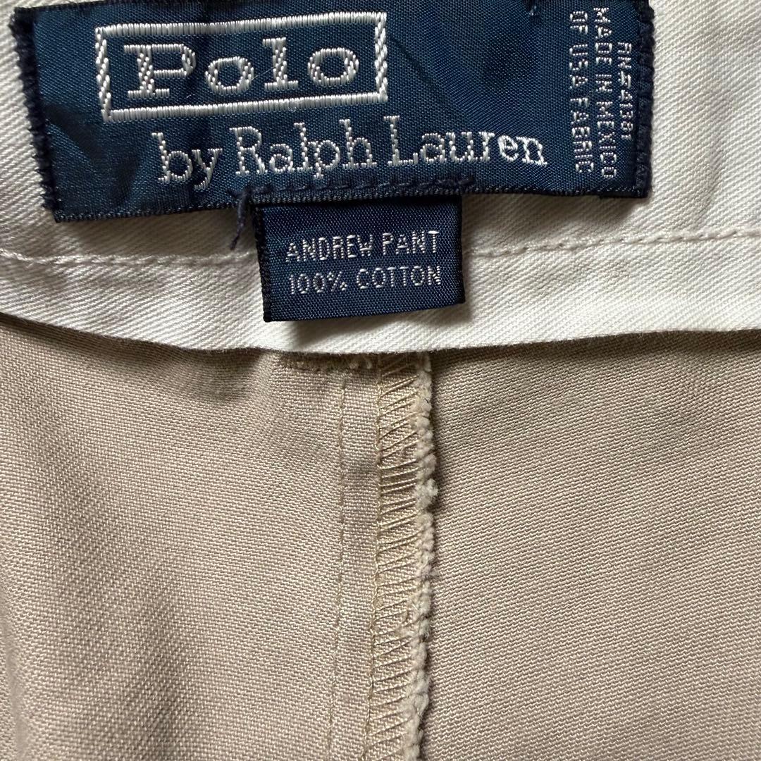 90s RalphLauren アンドリューパンツ USA ヴィンテージポロチノ