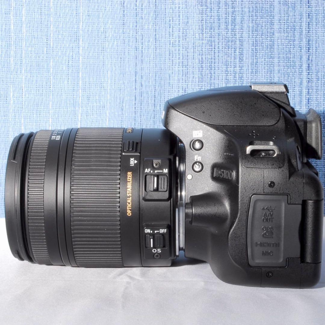 スマホ転送♪♥️Nikon 　D5100 万能レンズセット!♥️初心者おすすめ♪