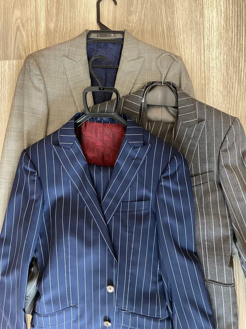 メンズスーツ 4点セット 定価30万以上 3P