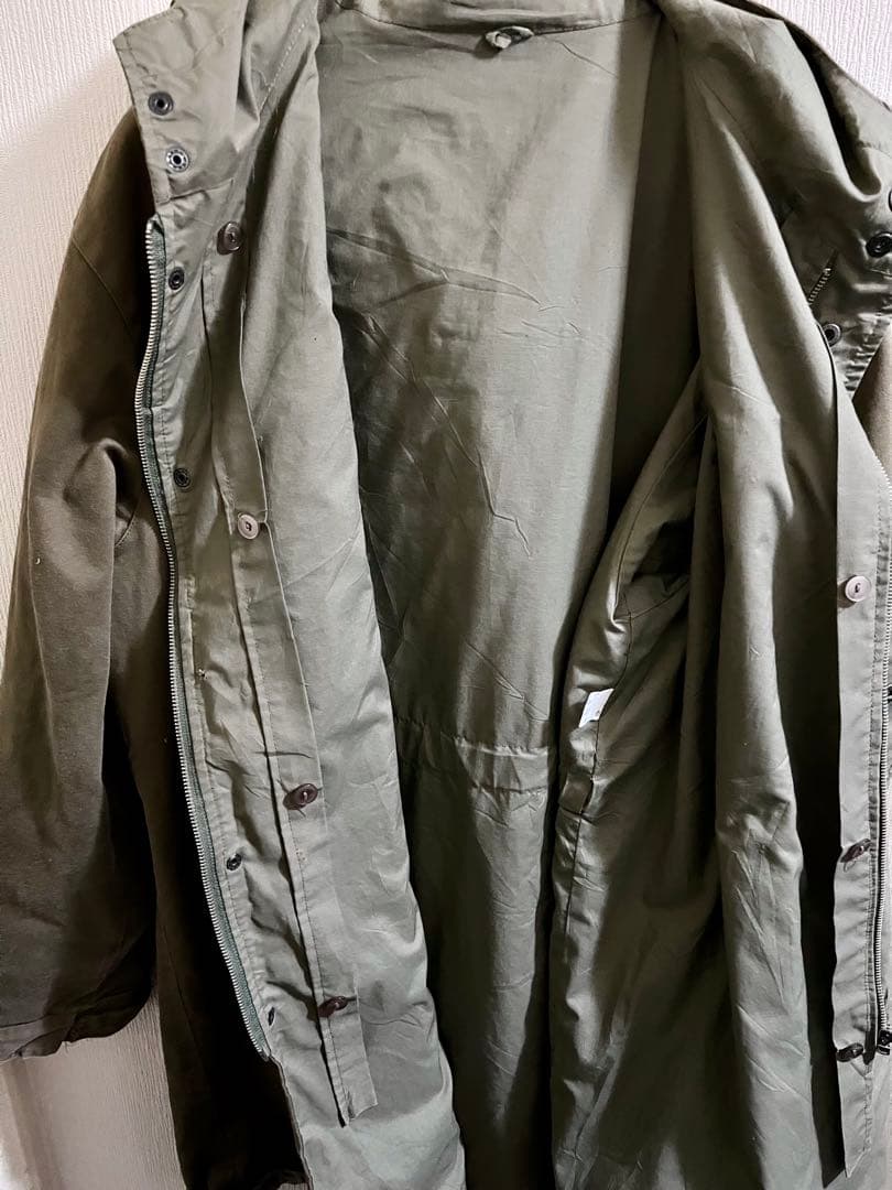 80s ヴィンテージ ドイツ モッズコート フィールドパーカー ライナー付き