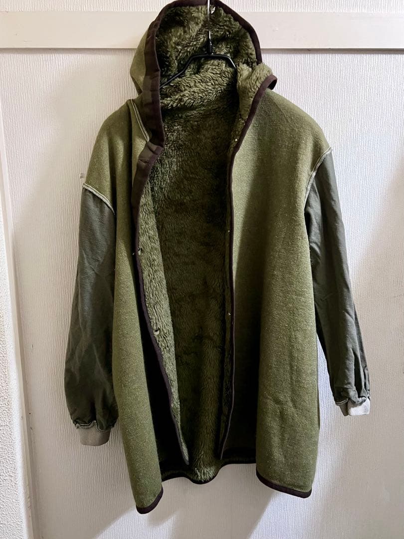 80s ヴィンテージ ドイツ モッズコート フィールドパーカー ライナー付き