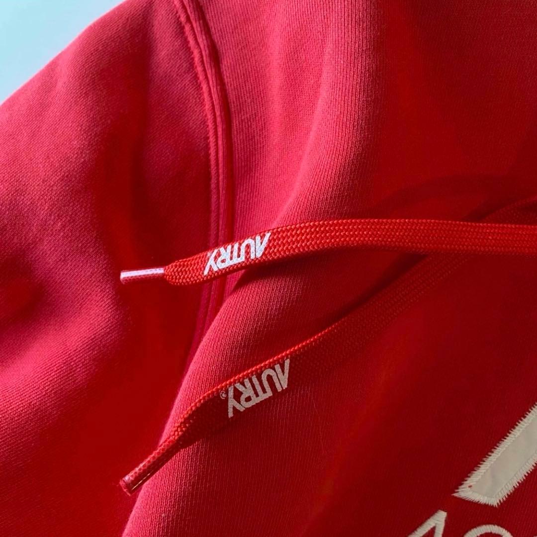 ② 新品 AUTRY オートリー スウェットパーカー フーディー red 赤