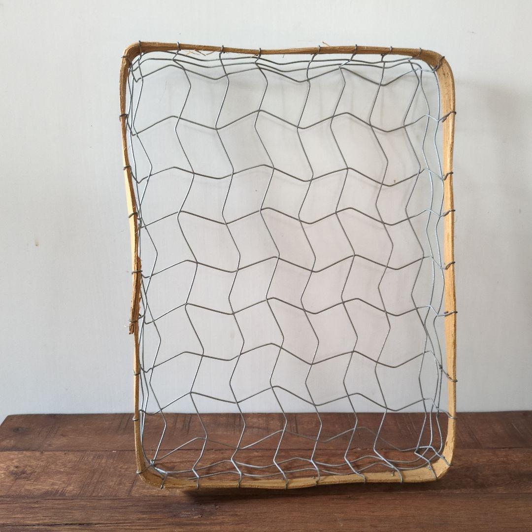 アンティーク風ワイヤーかご (9点セット)
