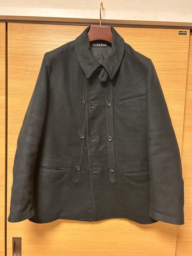 AUBERGE コルビジェ ジャケット ジャーマンレザー モールスキン 42