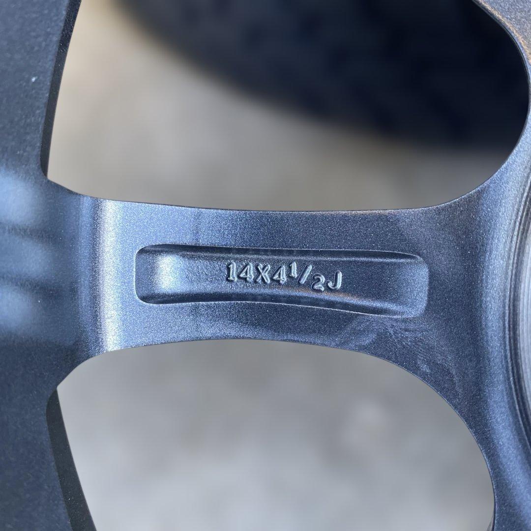 バリ溝グッドイヤースタッドレスセット155/65R14軽自動車各種‼️送料無料