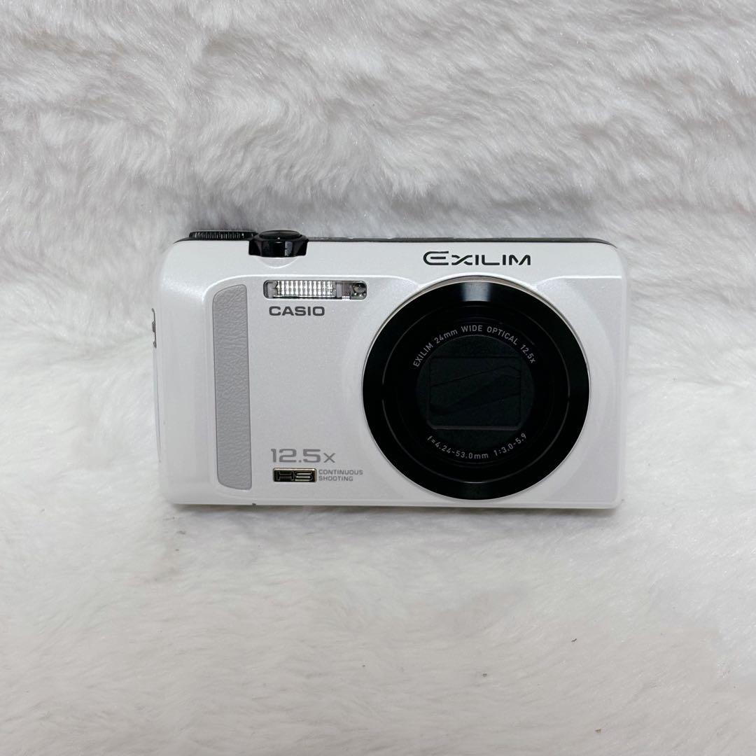 【極美品】CASIO EXILIM EX-ZR200 ホワイト