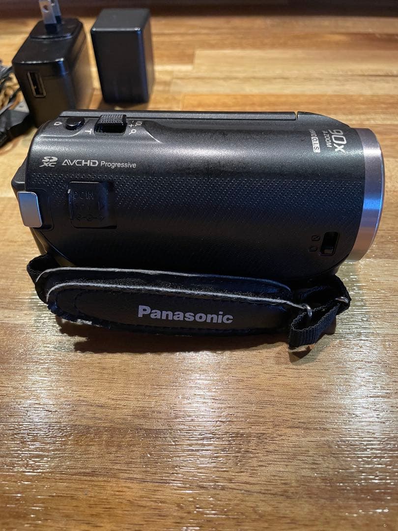 Panasonic HC-V480M 本体＋SD64GB＋予備バッテリー