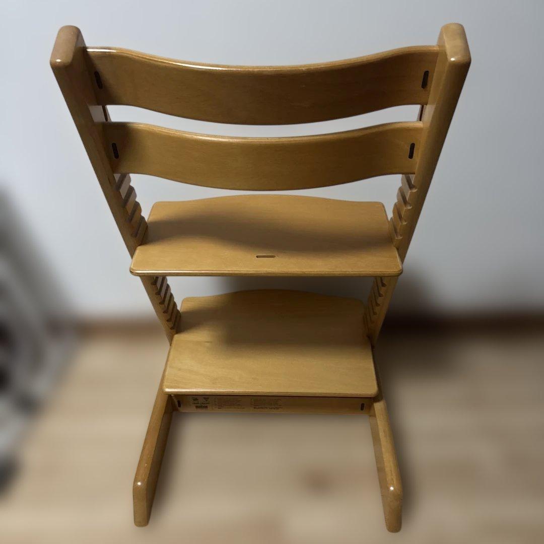 ストッケ　トリップトラップ　ナチュラル　シリアルナンバー0 状態良い　最安値