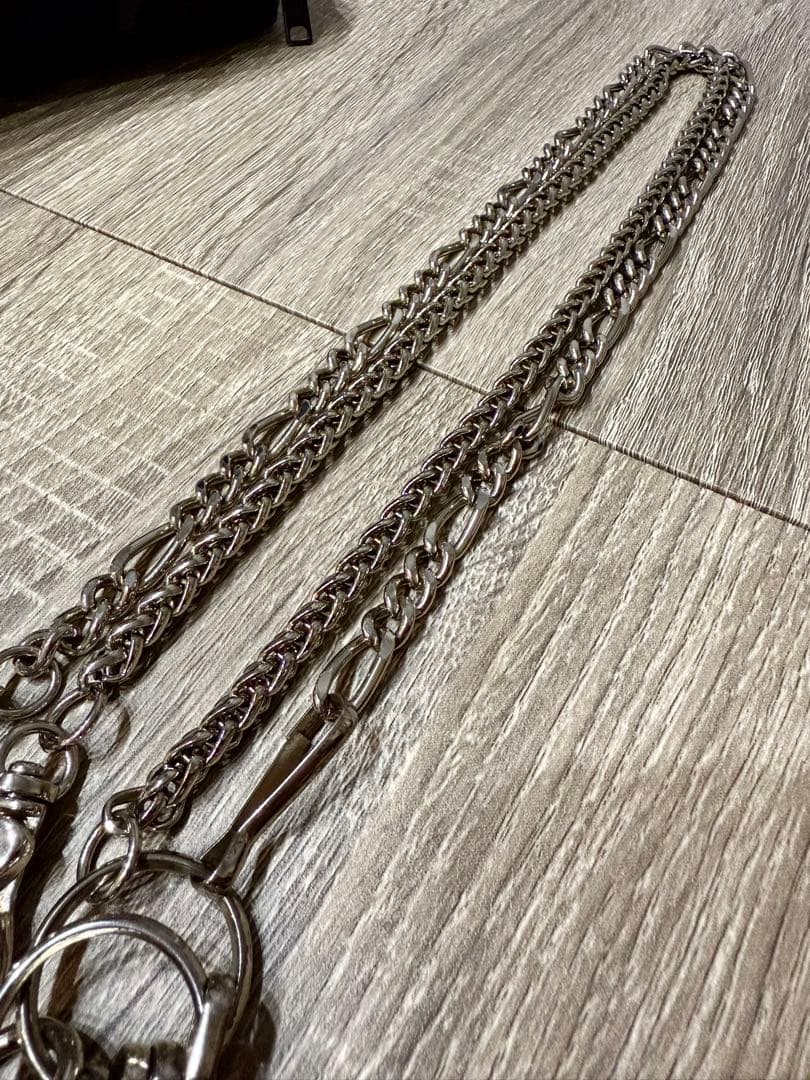 限定価格 希少ヒステリックグラマーヒステリックヘビー2連ウォレットチェーン90s
