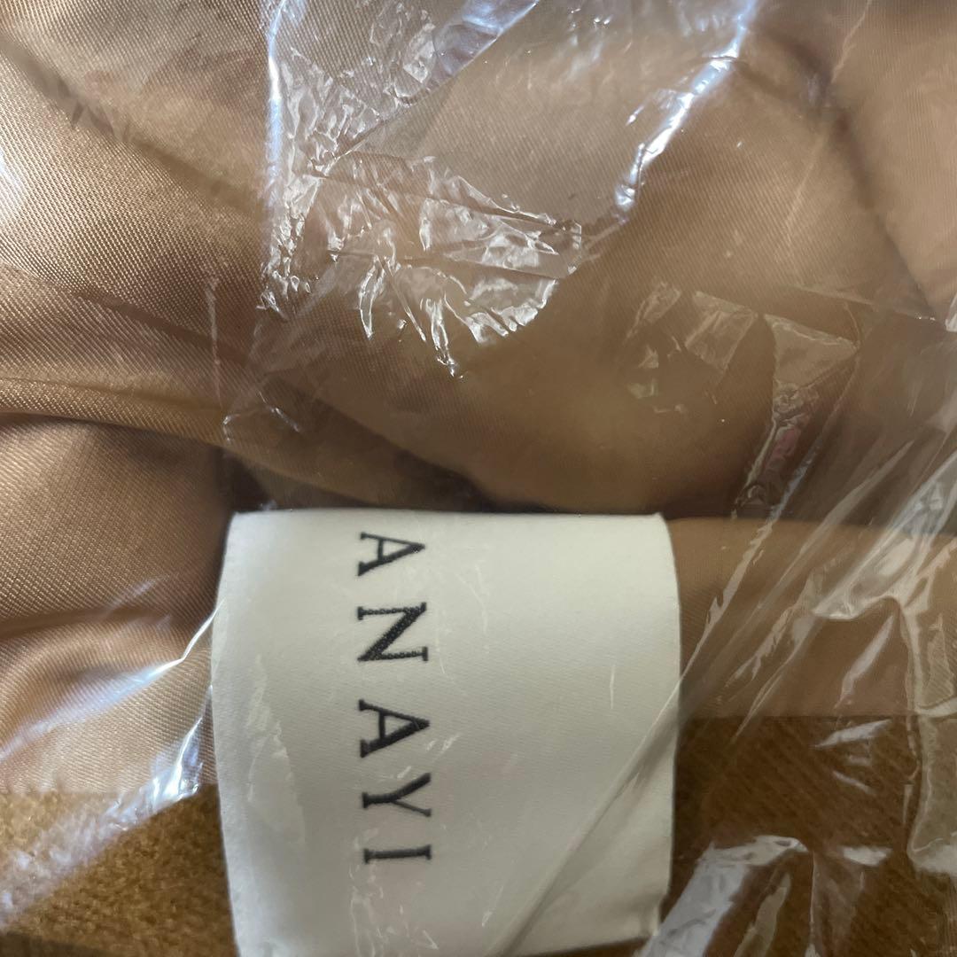 アナイANAYI 上品おしゃれなジャケット　サイズ36 キャメル