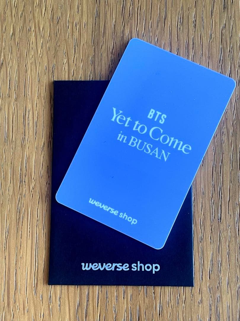 BTS yet to come 釜山コン ラキドロ J-HOPE ホソク ホビ