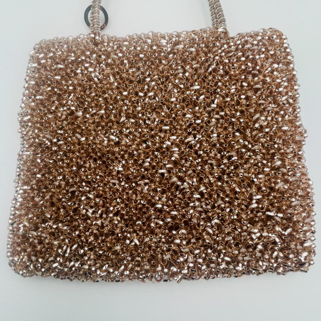 【美品】アンテプリマ ワイヤーバッグ ナストロ リボン 0113 K039