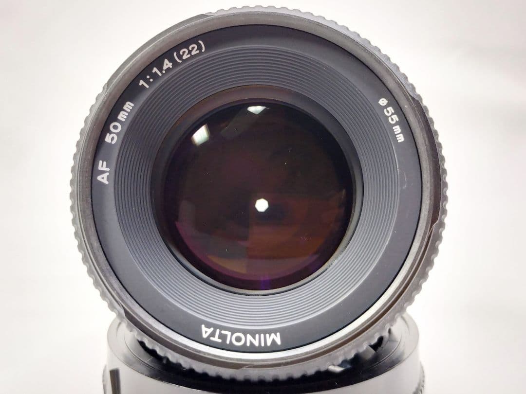 【動確/並品】MINOLTA AF 50mm F1.4 Φ55mm