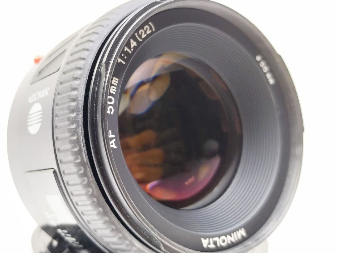 【動確/並品】MINOLTA AF 50mm F1.4 Φ55mm