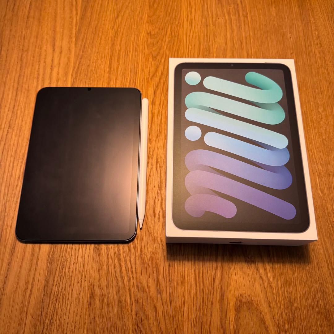 みんちゃん:iPad mini 第6世代 Wi-Fi 64GB 本体+ペン
