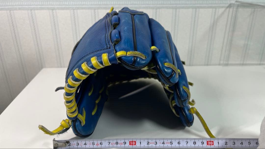 Mizuno ミズノ 投手用グローブ 軟式グローブ 青