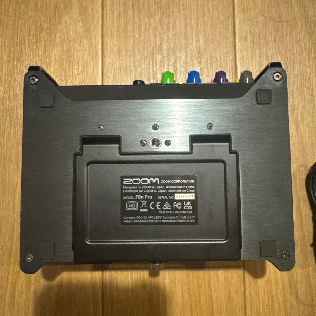 ZOOM F8n Pro（フィールドレコーダー）