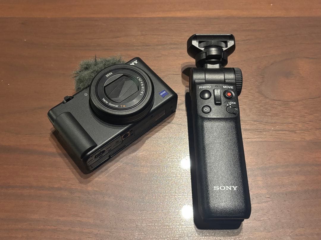 ソニー VLOGCAM ZV-1G B シューティンググリップキット ブラック