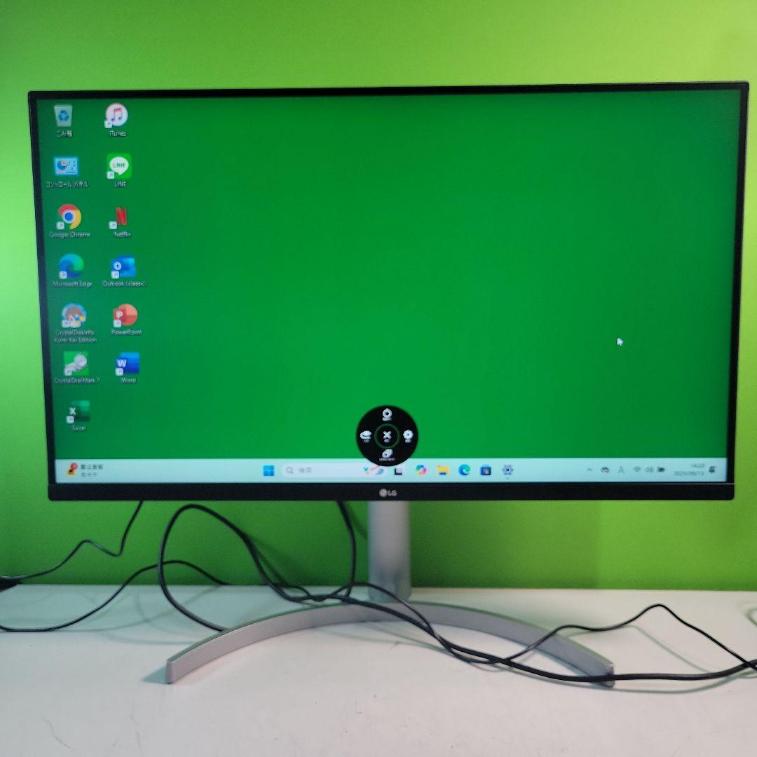 LGモニター32UN650-W 31.5インチ/4K 動作品