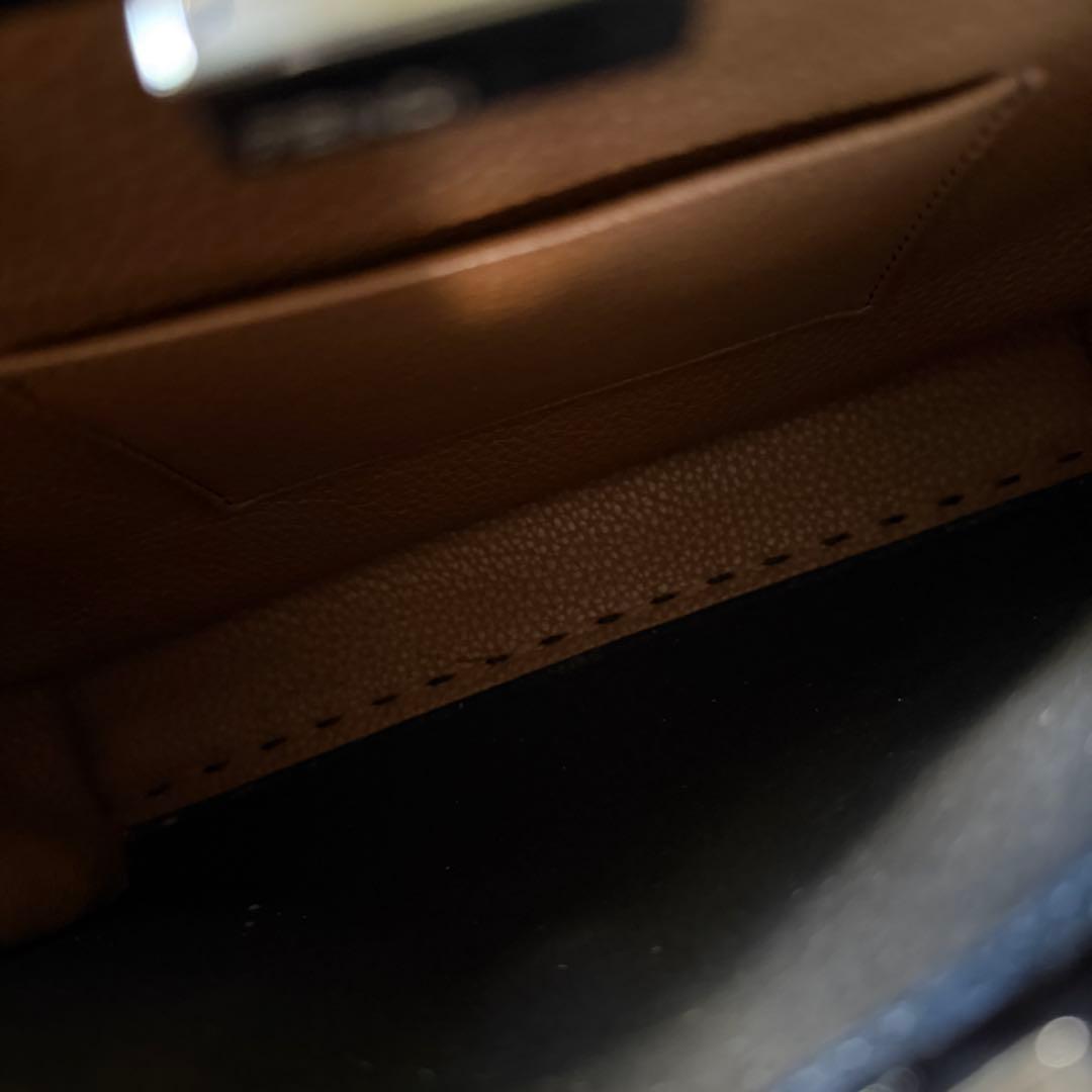 FENDI ピーカブー スモール ブラック セレリア 2WAY