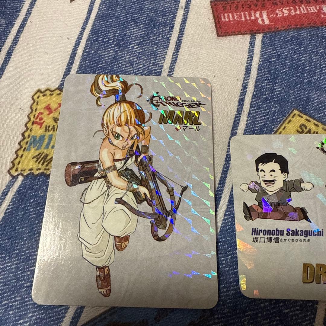 希少品 非売品 クロノトリガー カードダス 5枚セット スーパーファミコン