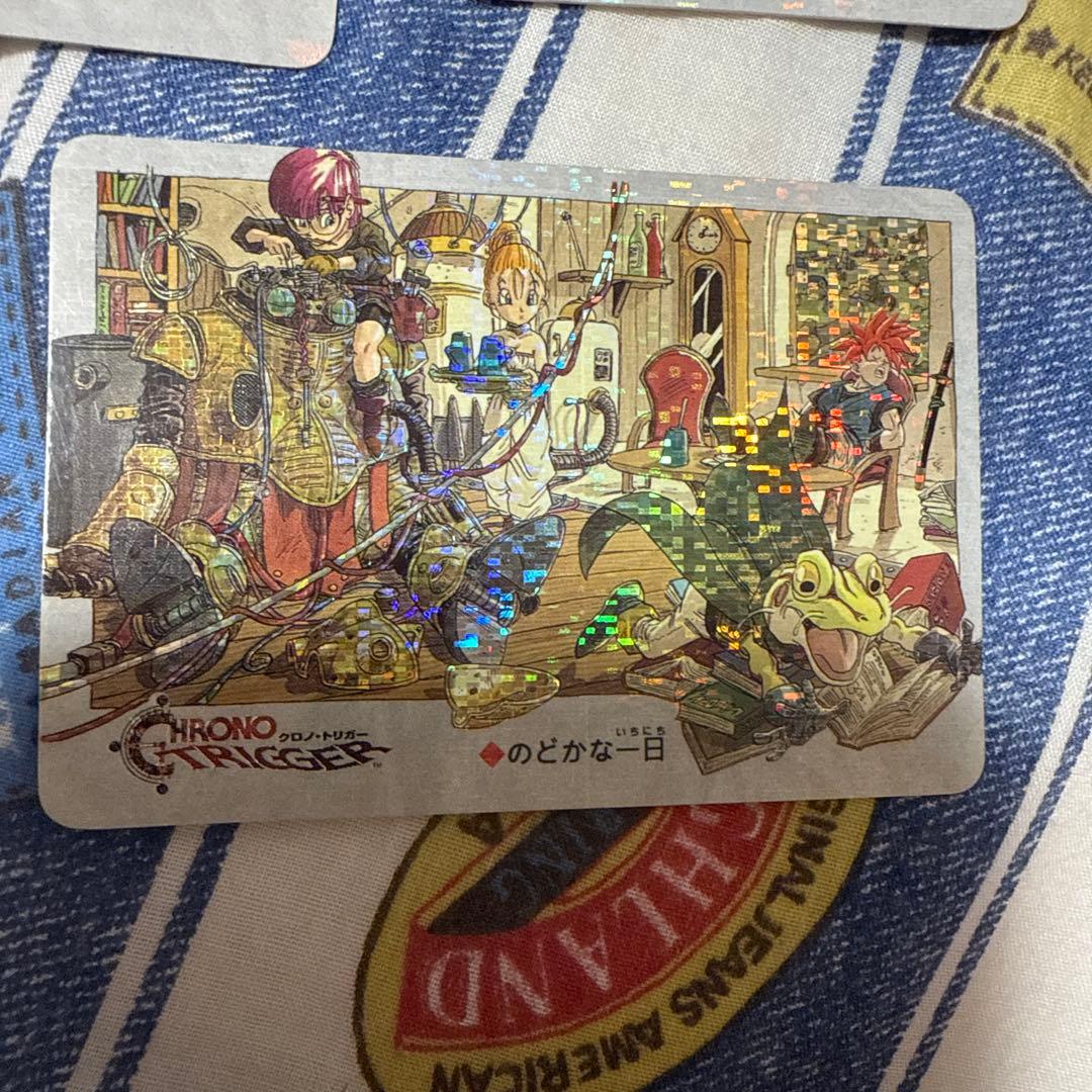 希少品 非売品 クロノトリガー カードダス 5枚セット スーパーファミコン