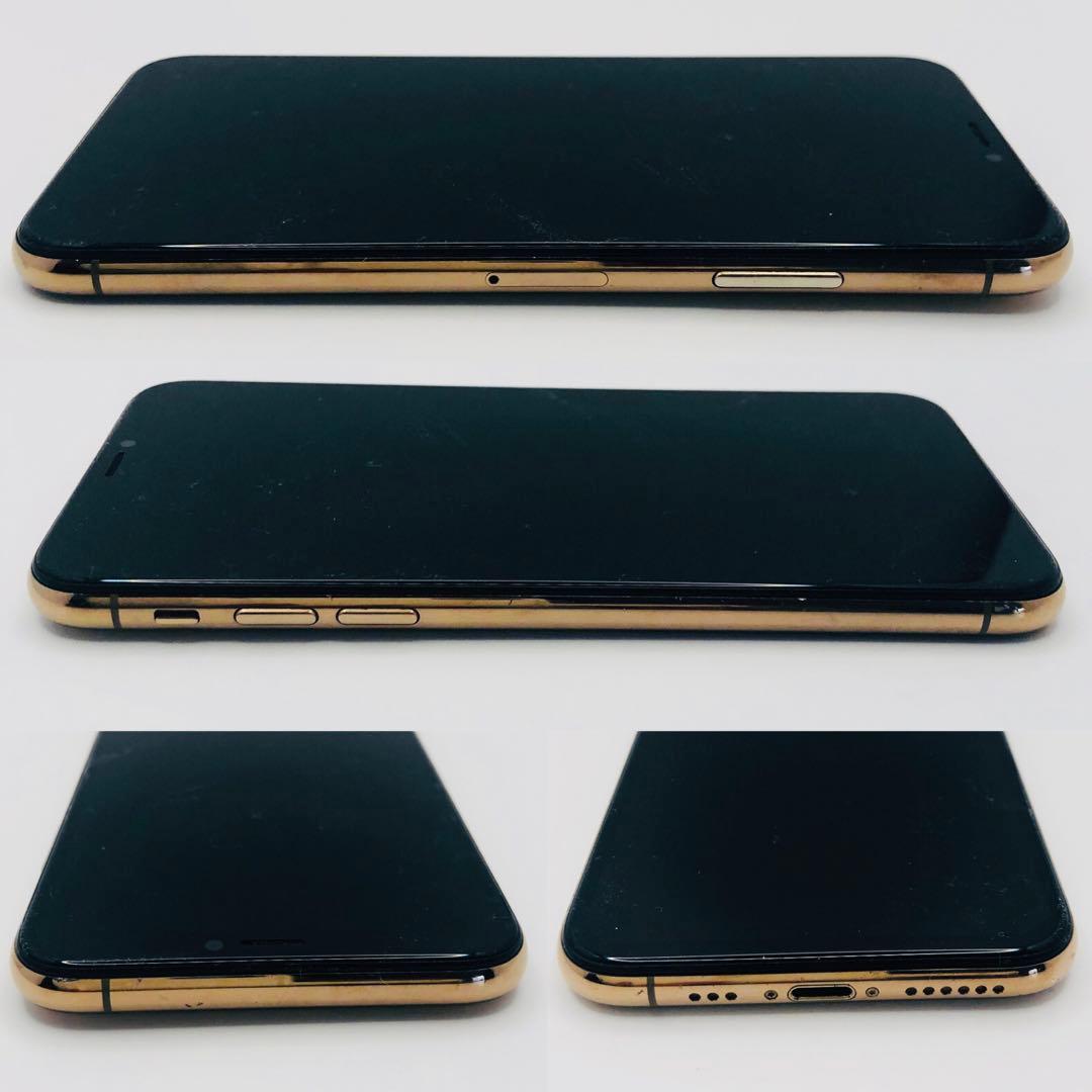 iPhone XS 256GB ゴールド SIMフリー 本体 100%