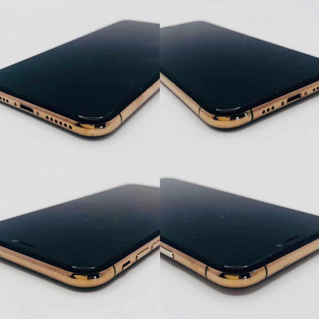 iPhone XS 256GB ゴールド SIMフリー 本体 100%
