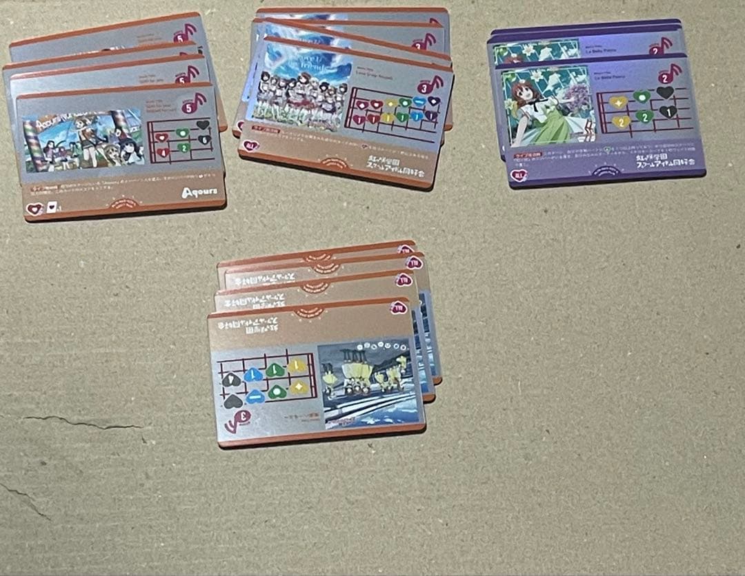 ラブライブカード　ラブカ　夏始まる　ライブカード 4コン 24タイプ