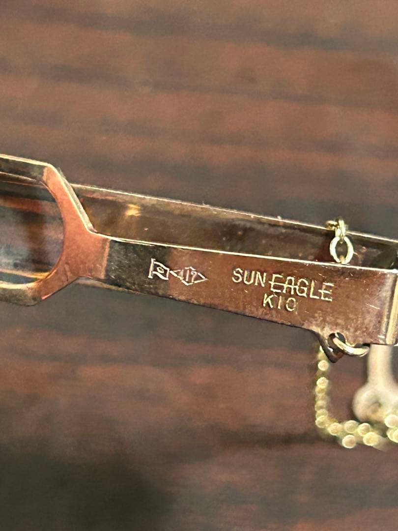 k10 SUN EAGLE ネクタイピン チェーン付き