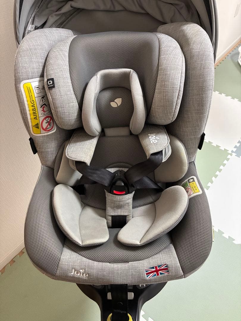Joie チャイルドシート アイ・アーク360 キャノピー付（グレー）