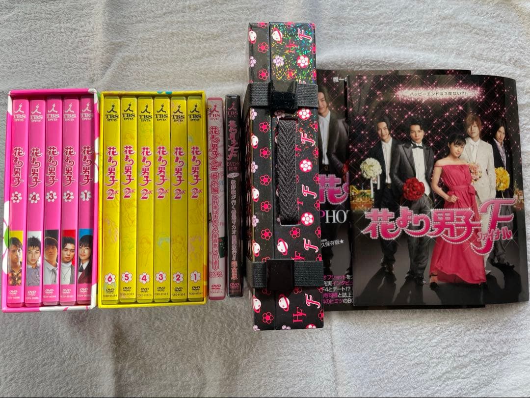 花より男子 DVDセット、パンフレット、本 (シーズン1、2、ファイナル等)