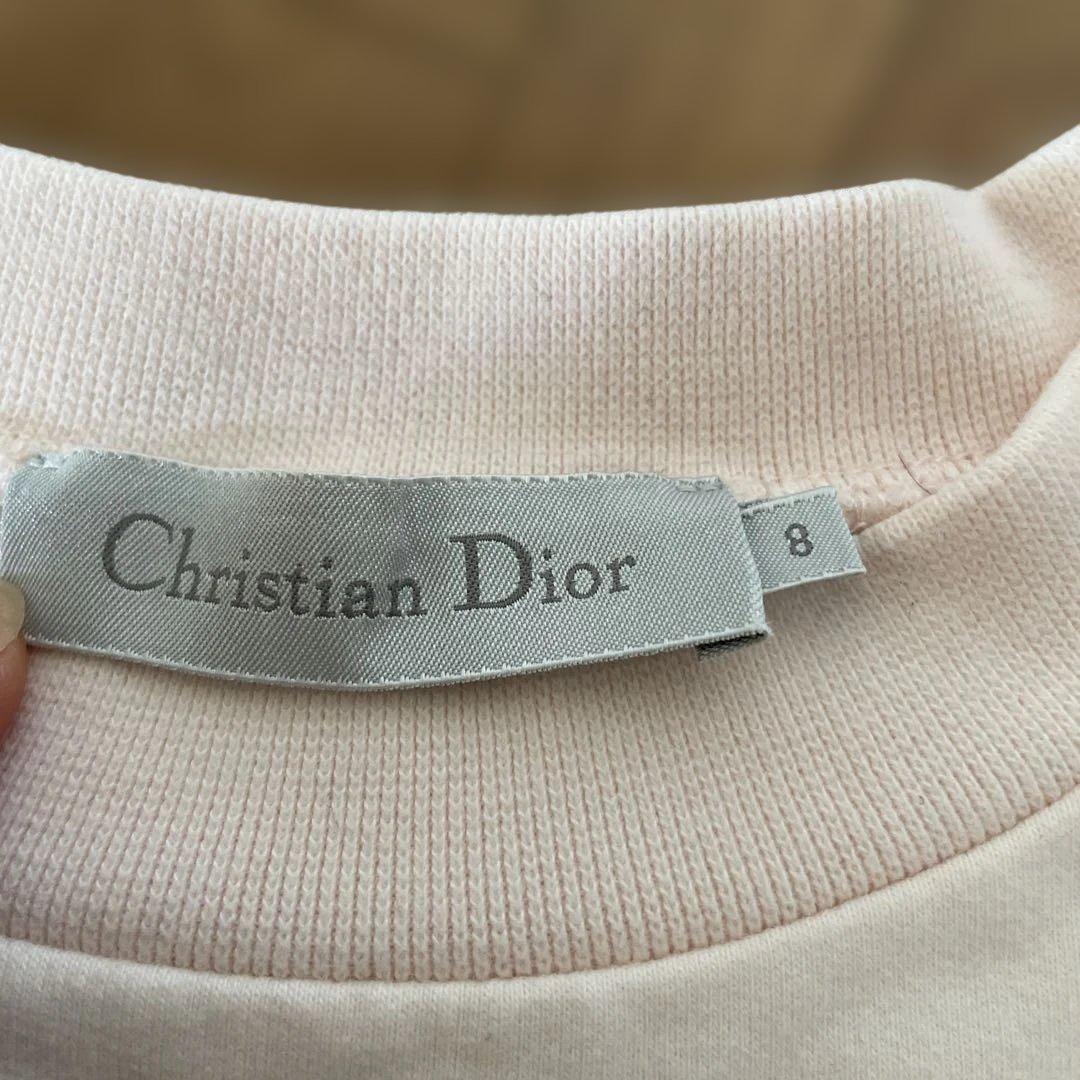 DIOR トレーナー　薄ピンク　8Ｙ