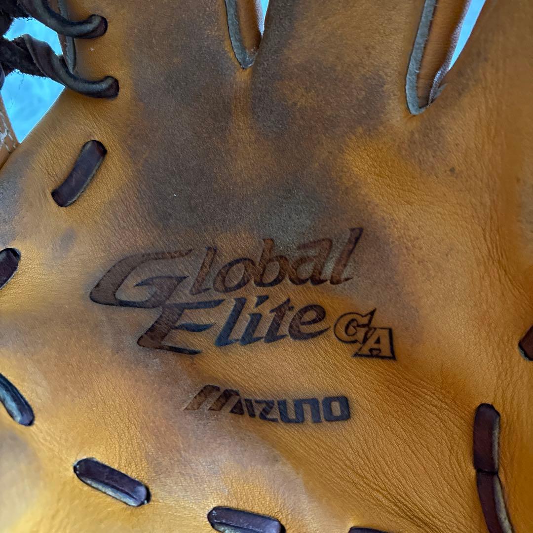 【型付け済・即戦力】ミズノ グローバルエリート GA 軟式グローブ 内野手用