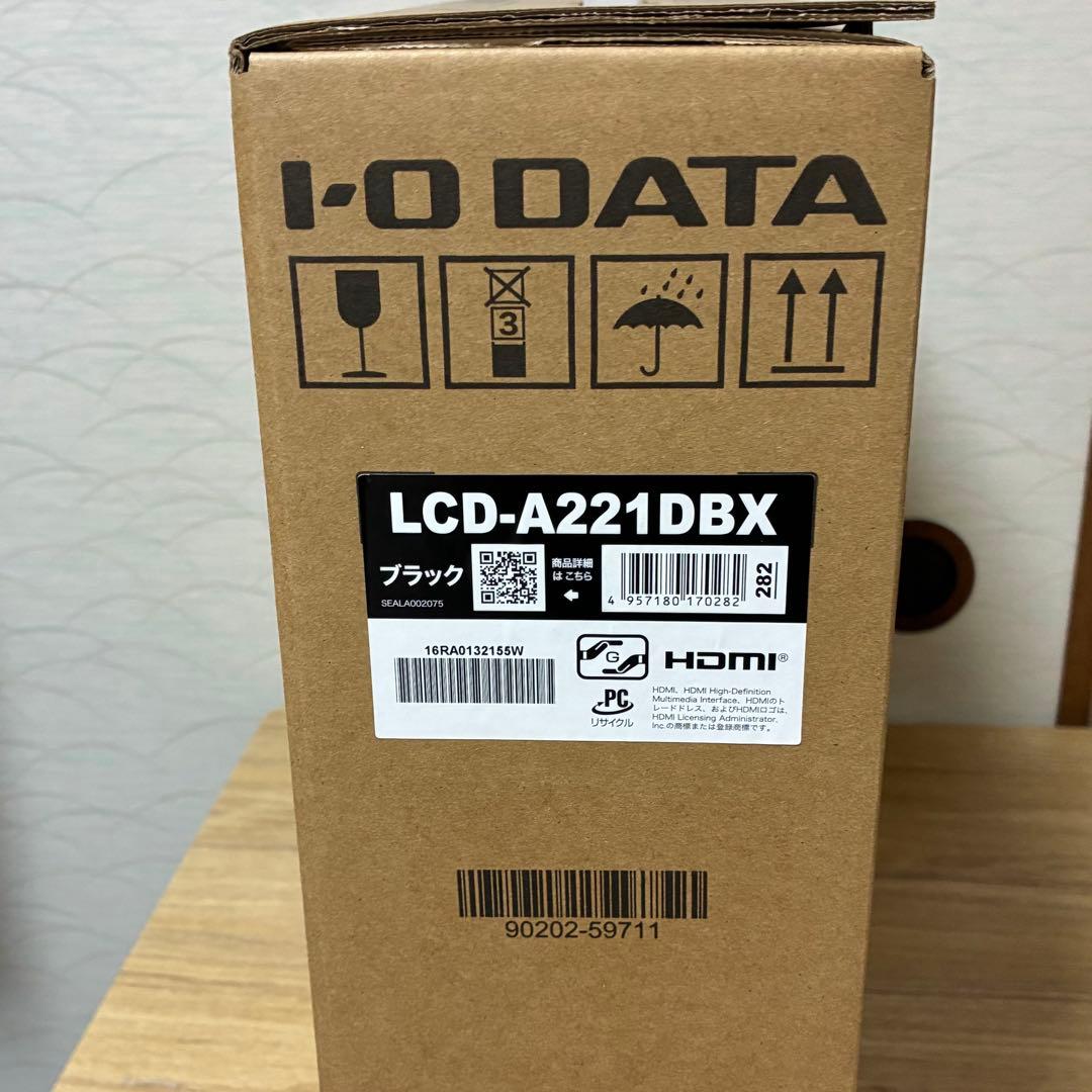 3辺フレームレス　21.5型ワイド液晶ディスプレイ　LCD-A221DBX