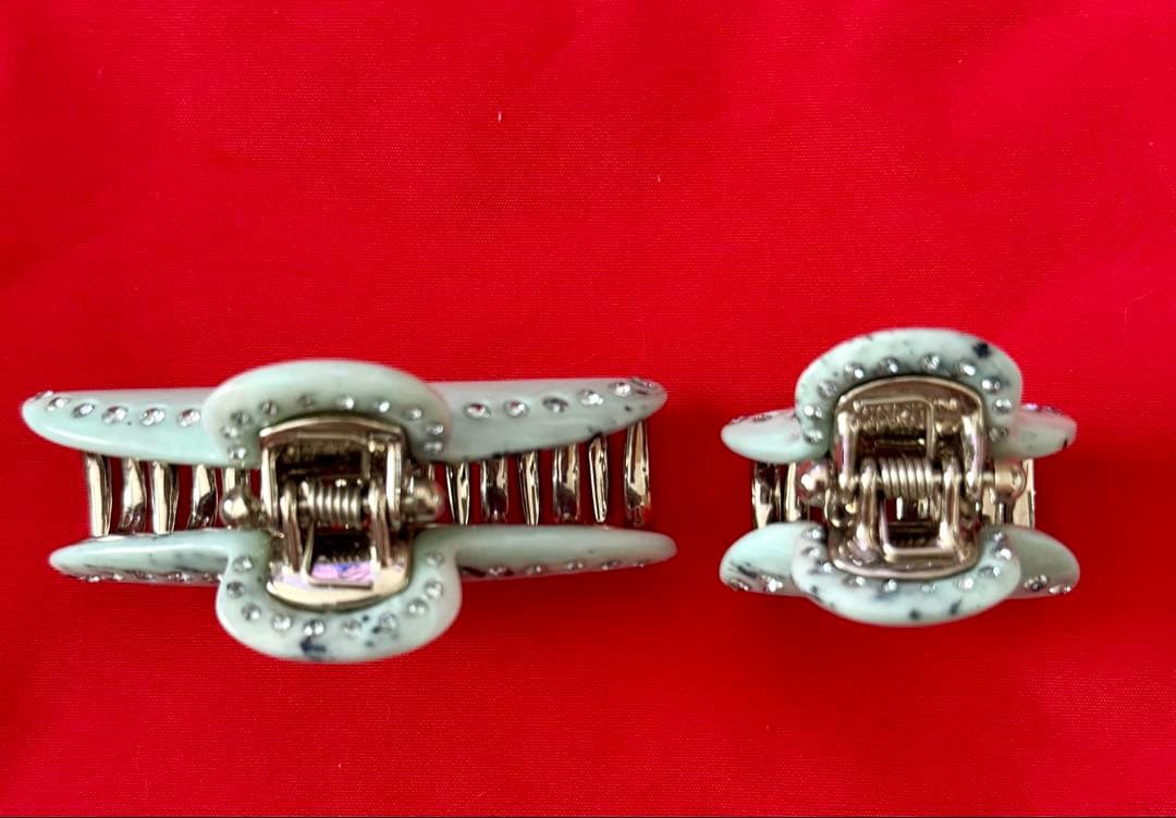 【acca】ティアラクイーン　ヘアクリップ2個セット