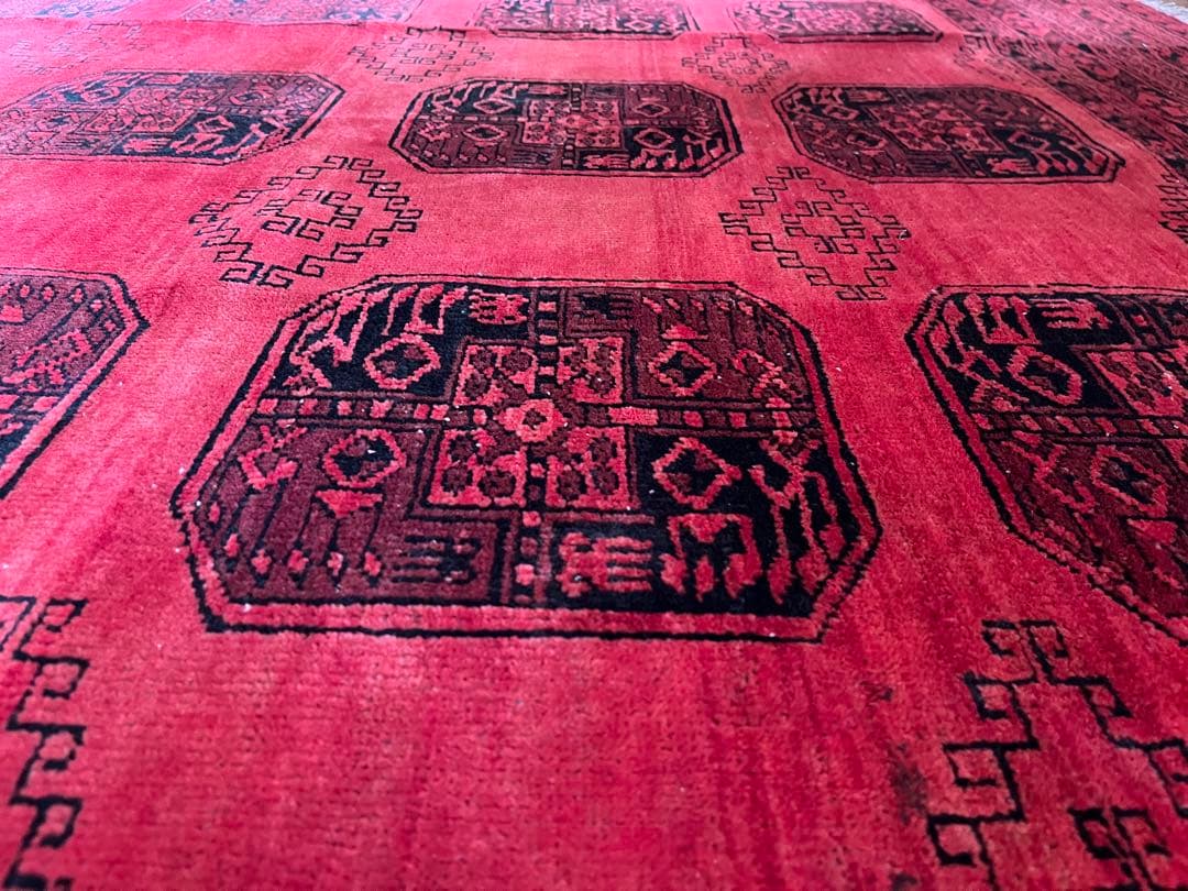 【オススメです】ヴィンデージ　ラグ　278×162cm