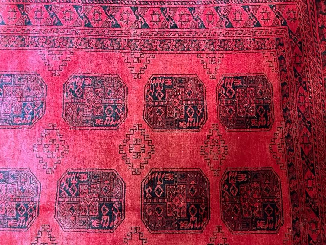 【オススメです】ヴィンデージ　ラグ　278×162cm