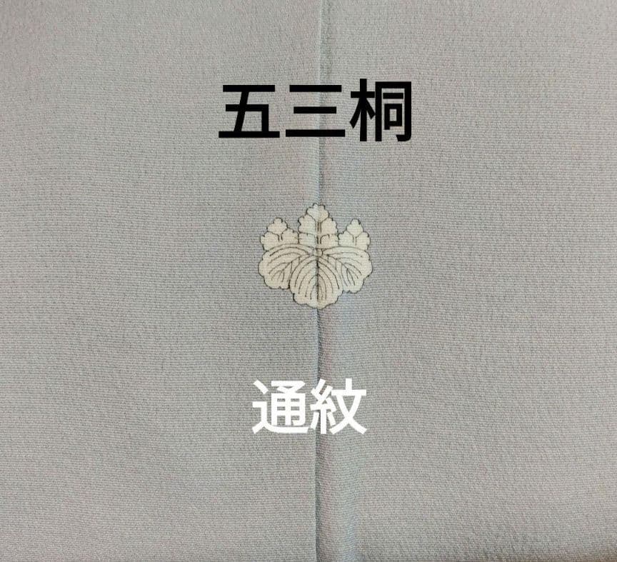 NO447　売約済み　正絹色留袖　比翼仕立て　五つ紋　正絹長襦袢付