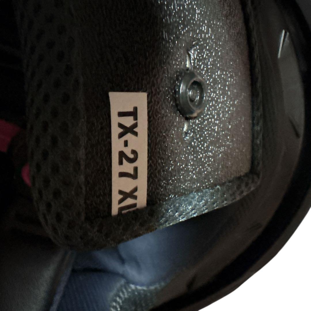 THH ヘルメット TX-27 XLサイズ ブラックオフロード