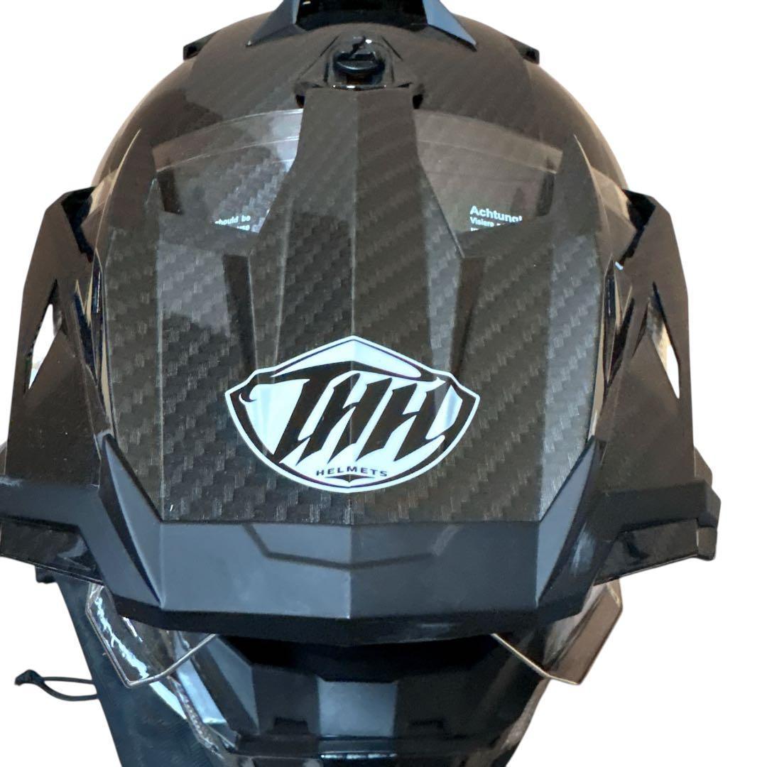 THH ヘルメット TX-27 XLサイズ ブラックオフロード